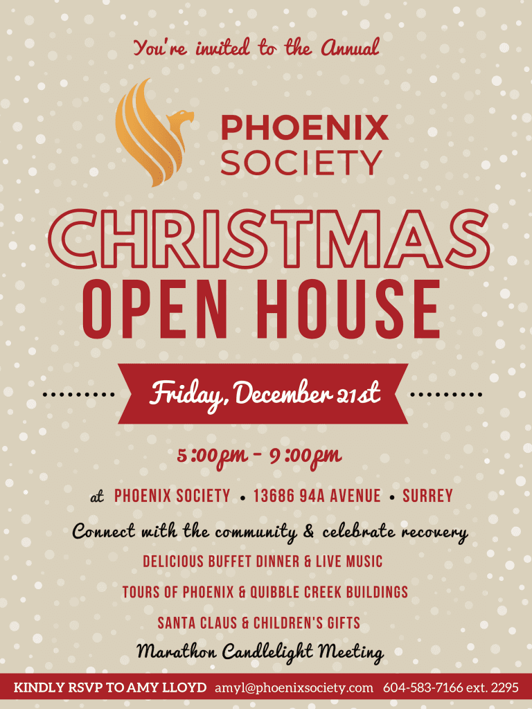 Read more on Phoenix Annual Christmas Open House 2018